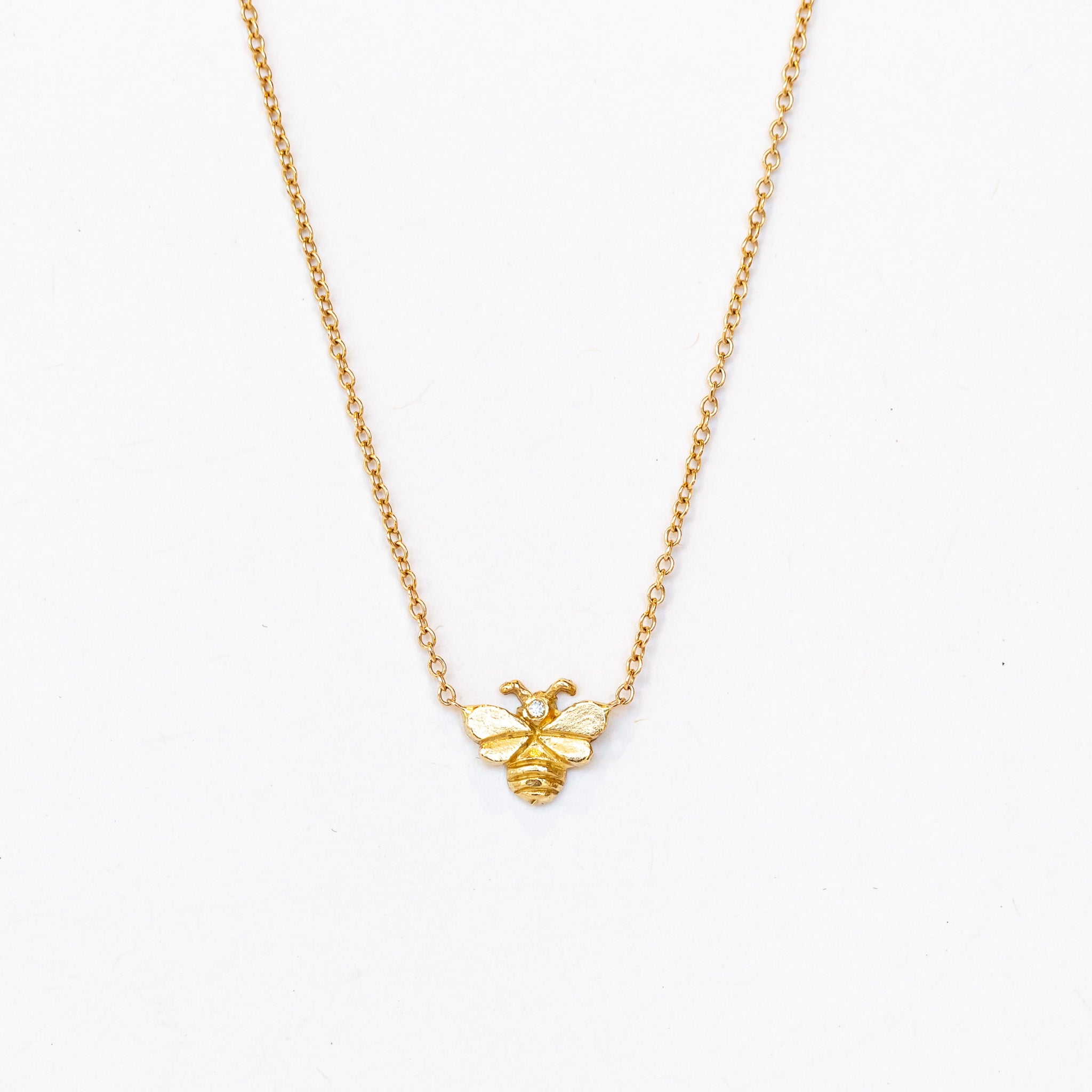 Victoria Cunningham | Tiny Bee Necklace