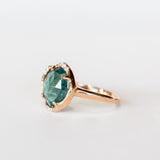 Sirciam | Blue Indicolite Tourmaline Aphenos Ring