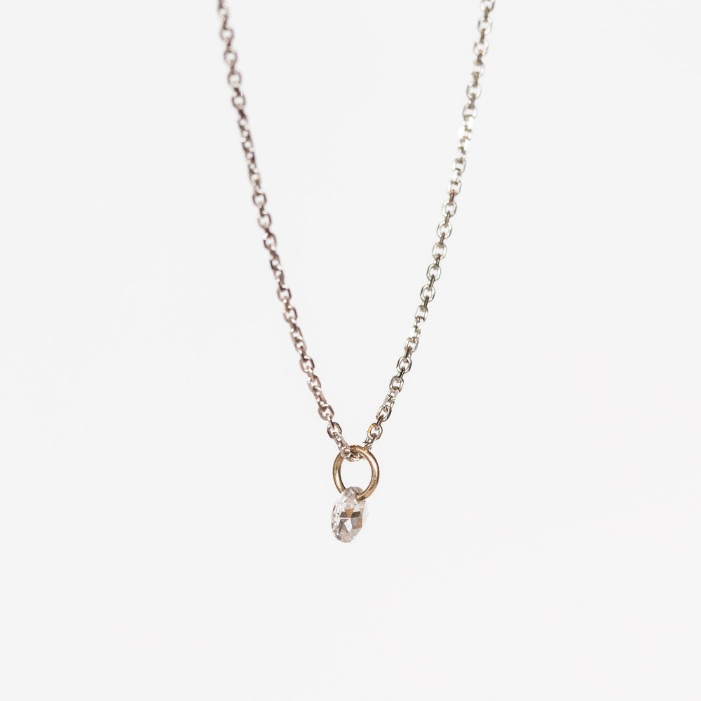 Sirciam | Floating Diamond Necklace