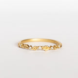 Wood Nymph Faye Slender Diamond Topper Band