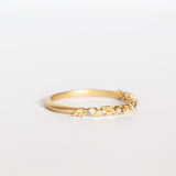 Wood Nymph Faye Slender Diamond Topper Band
