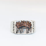 Burning Bridges Signet Ring