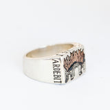 Burning Bridges Signet Ring