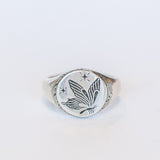 Butterfly Signet Ring