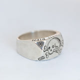 Edith Signet Ring