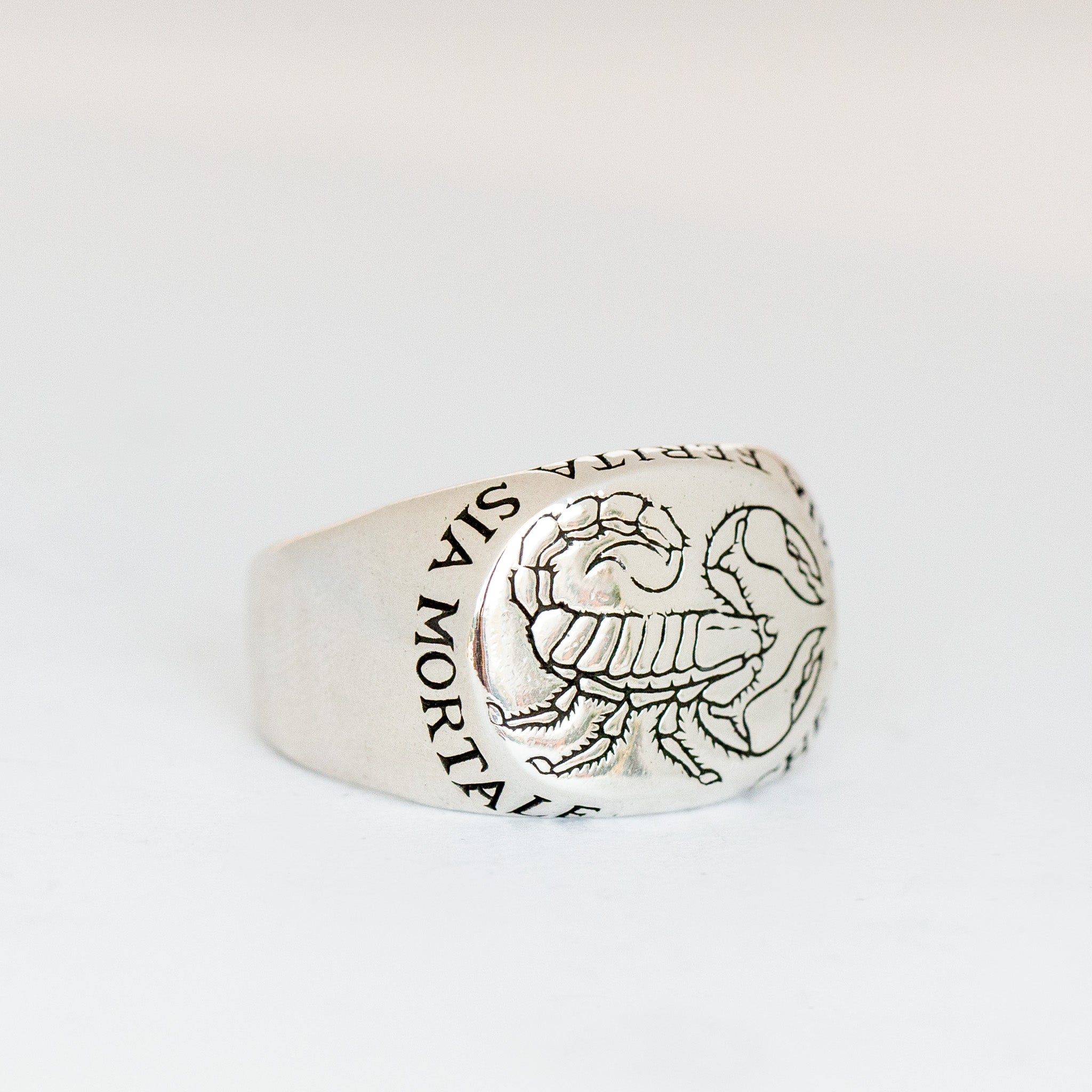 Scorpion Signet Ring