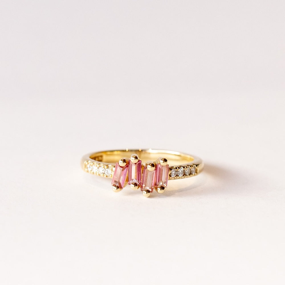 Suzanne Kalan | 14k Gracie Pink Topaz Ring
