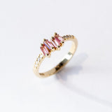 Suzanne Kalan | 14k Gracie Pink Topaz Ring