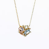 Suzanne Kalan | 14k Pastel Mix Blossom Necklace