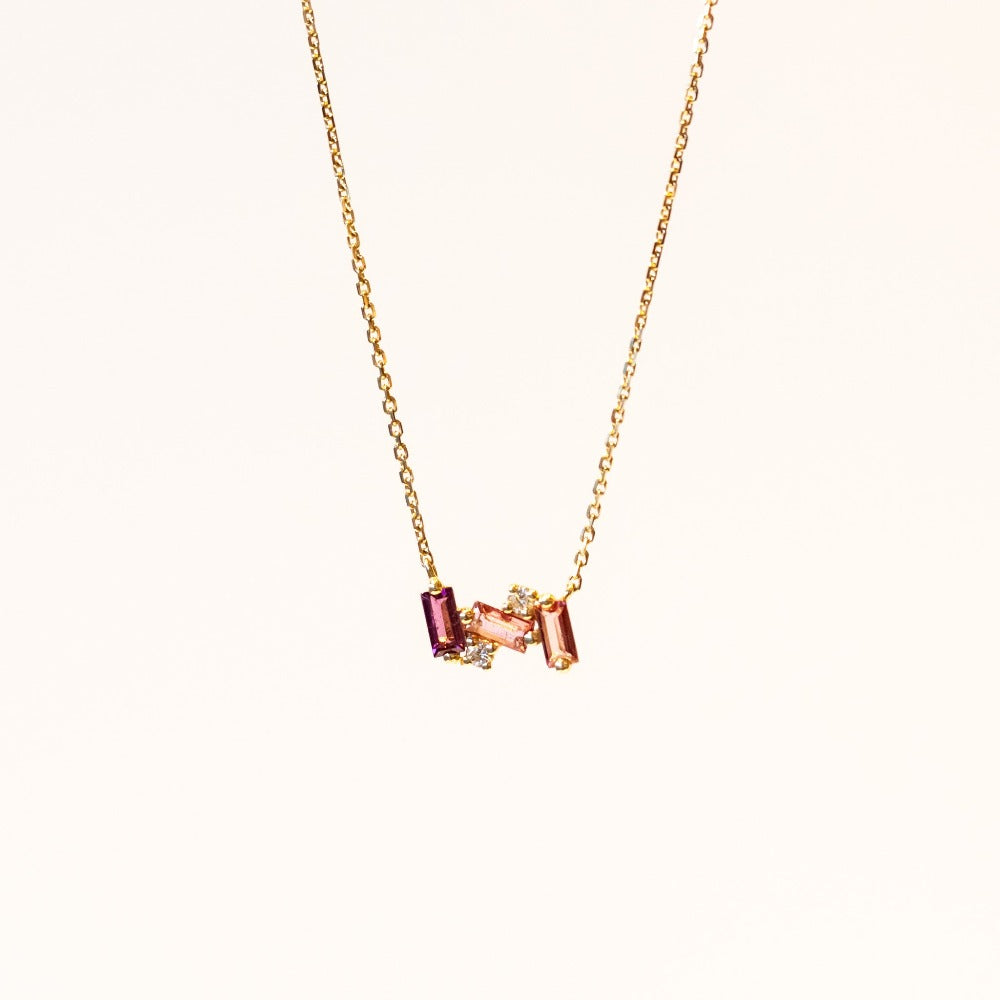 Suzanne Kalan | 14k Nola Pink Topaz Necklace