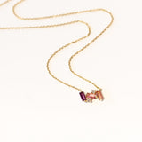 Suzanne Kalan | 14k Nola Pink Topaz Necklace