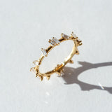 Suzanne Kalan | 18k Barbwire Diamond Eternity Band