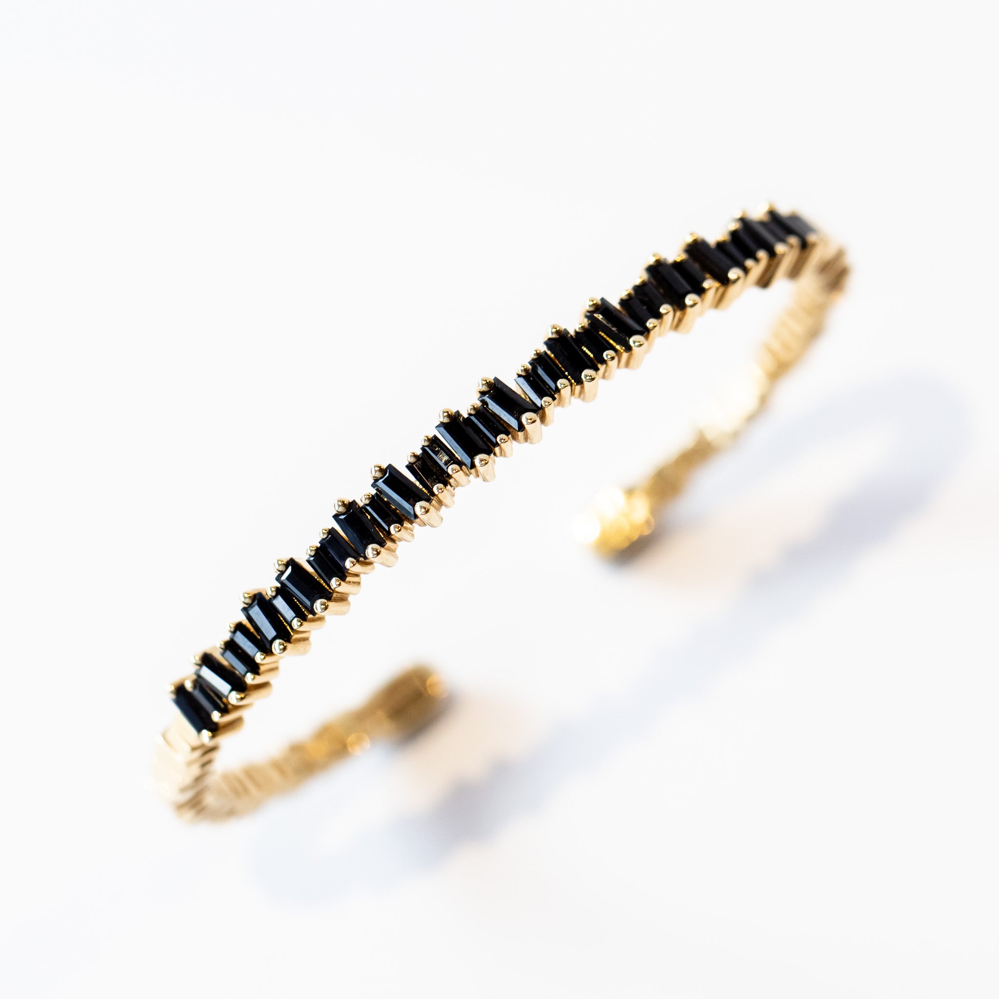 Suzanne Kalan | 18k Black Sapphire Reborn Bangle