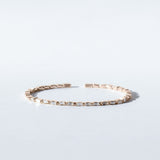 Suzanne Kalan | 18k Bold Thin Diamond Bangle