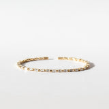 Suzanne Kalan | 18k Bold Thin Diamond Bangle