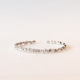 Suzanne Kalan | 18k Classic Fireworks Diamond Bangle