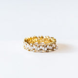 Suzanne Kalan | 18k Classic Diamond Shimmer Eternity Band
