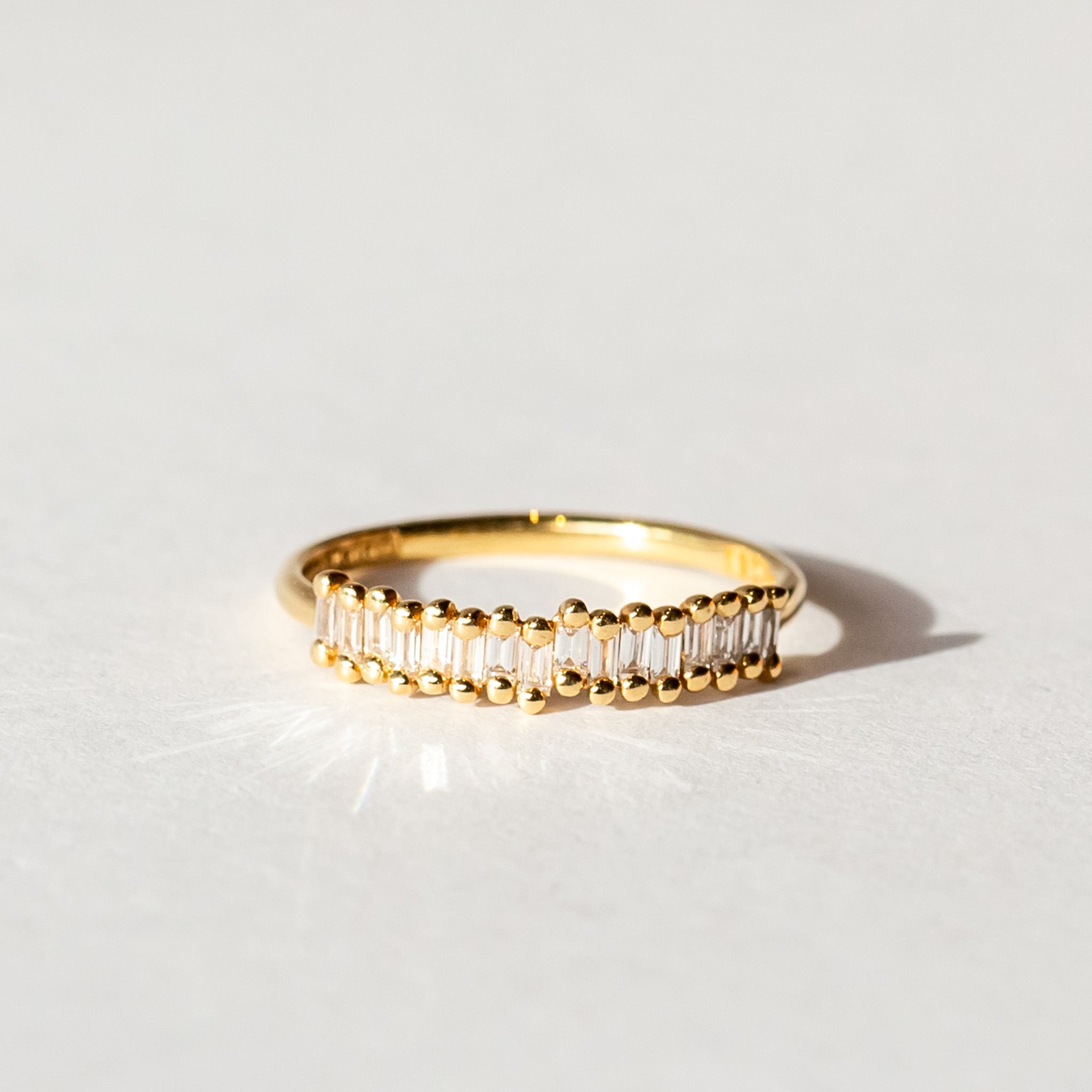 Suzanne Kalan | 18k Classic Diamond Stacker Half Band