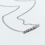 Suzanne Kalan | 18k Classic Fireworks Diamond Bar Necklace