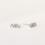 Suzanne Kalan | 18k Classic Fireworks Diamond Stud Earrings