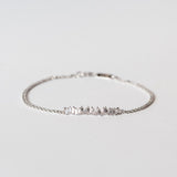 Suzanne Kalan | 18k Diamond Bar Chain Bracelet