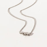 Suzanne Kalan | 18k Frenzy Diamond Mini Bar Necklace