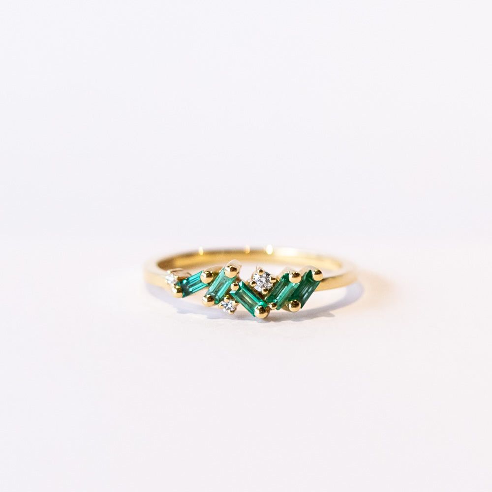 Suzanne Kalan | 18k Frenzy Emerald Ring