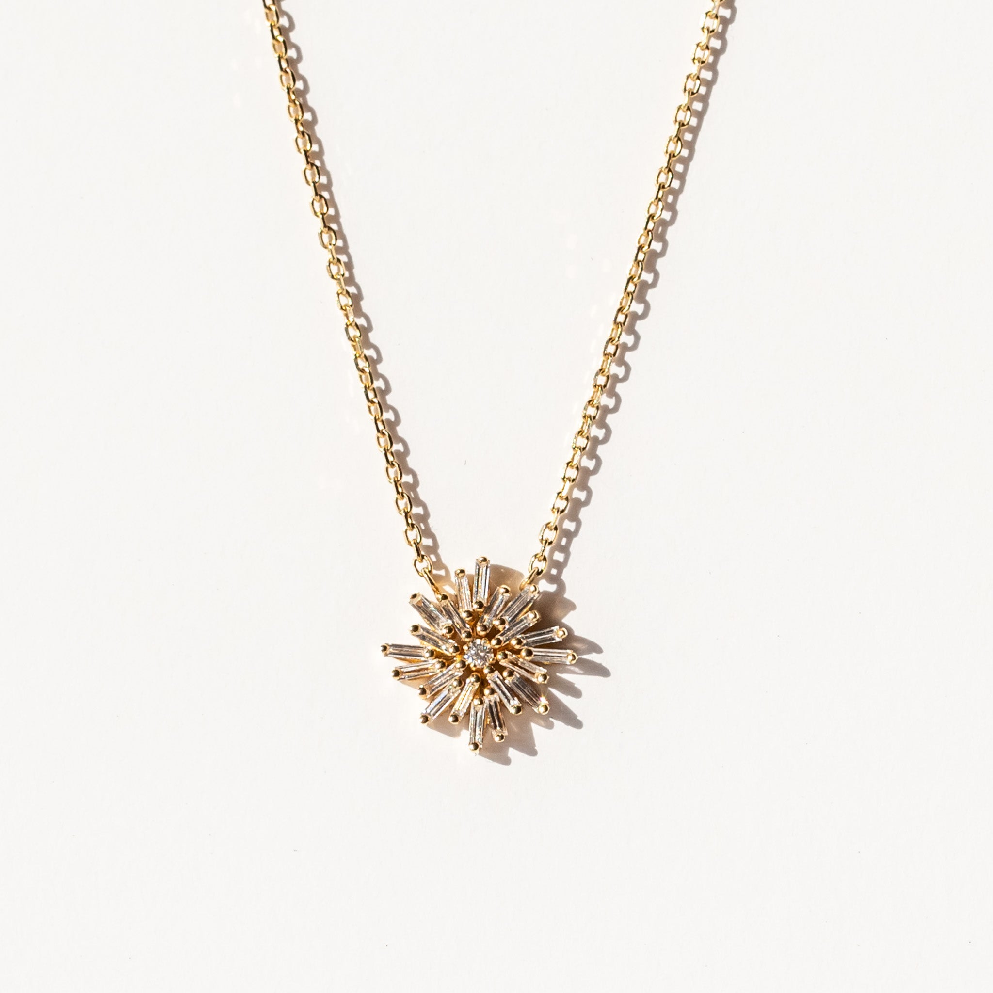 Suzanne Kalan | 18k Mini Diamond Star Necklace