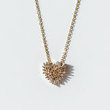 Suzanne Kalan | 18k Classic Diamond Heart Necklace