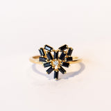 Suzanne Kalan | 18k Black Sapphire Heart Ring