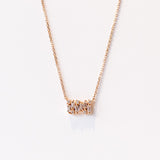 Suzanne Kalan | 18k Shimmer Diamond Bar Necklace