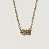 Suzanne Kalan | 18k Shimmer Diamond Bar Necklace