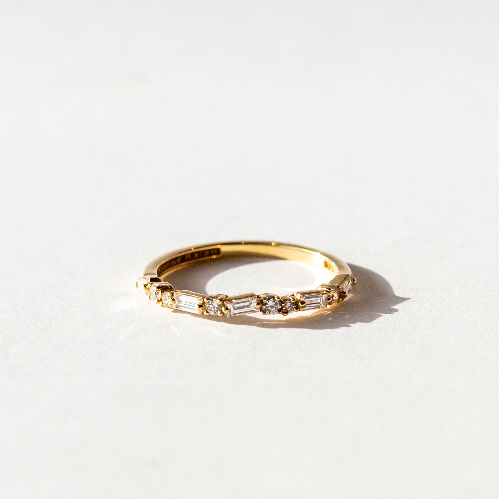 Suzanne Kalan | 18k Diamond Thin Mix Half Band