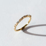 Suzanne Kalan | 18k Diamond Thin Mix Half Band