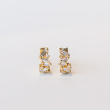 Suzanne Kalan | 18k Frenzy Diamond Huggie Earrings