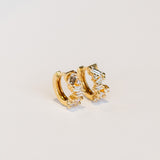 Suzanne Kalan | 18k Frenzy Diamond Huggie Earrings