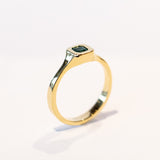 Emerald Solitaire Ring