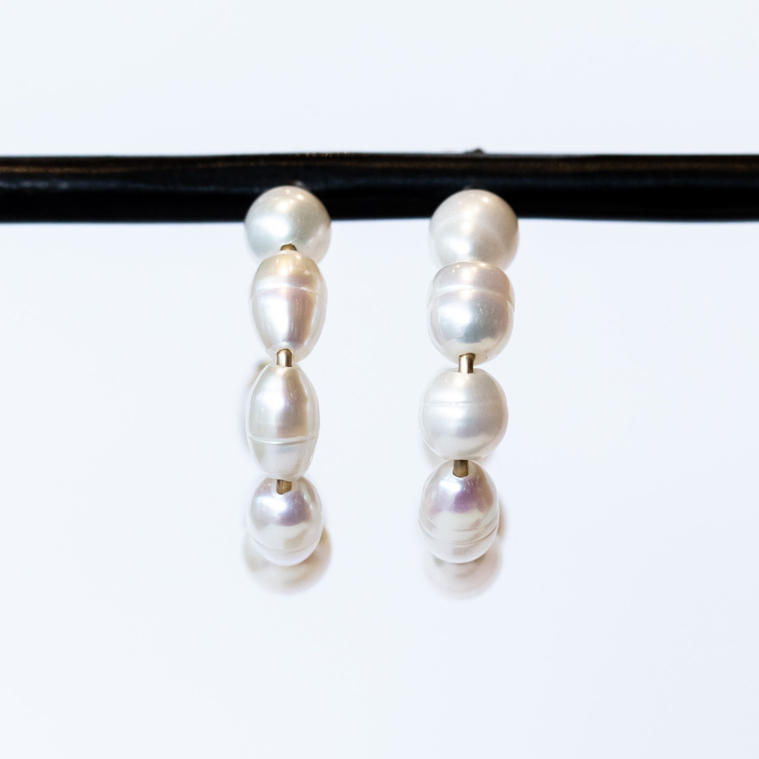 Lido Pearl Hoop Earrings