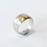 Sarah McGuire | Aurora Half Sleeve Scattered Diamond Ring