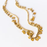 Sarah McGuire | Gold Double Chain Kelp Necklace