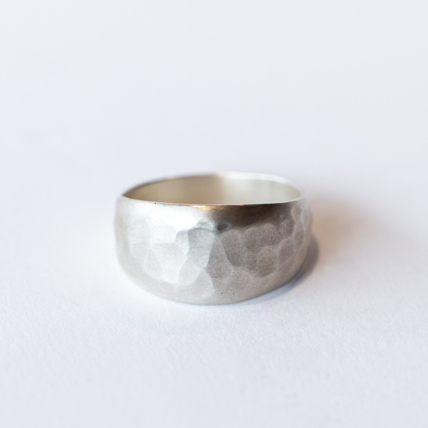 Sarah McGuire | Hammered Half Sleeve Ring