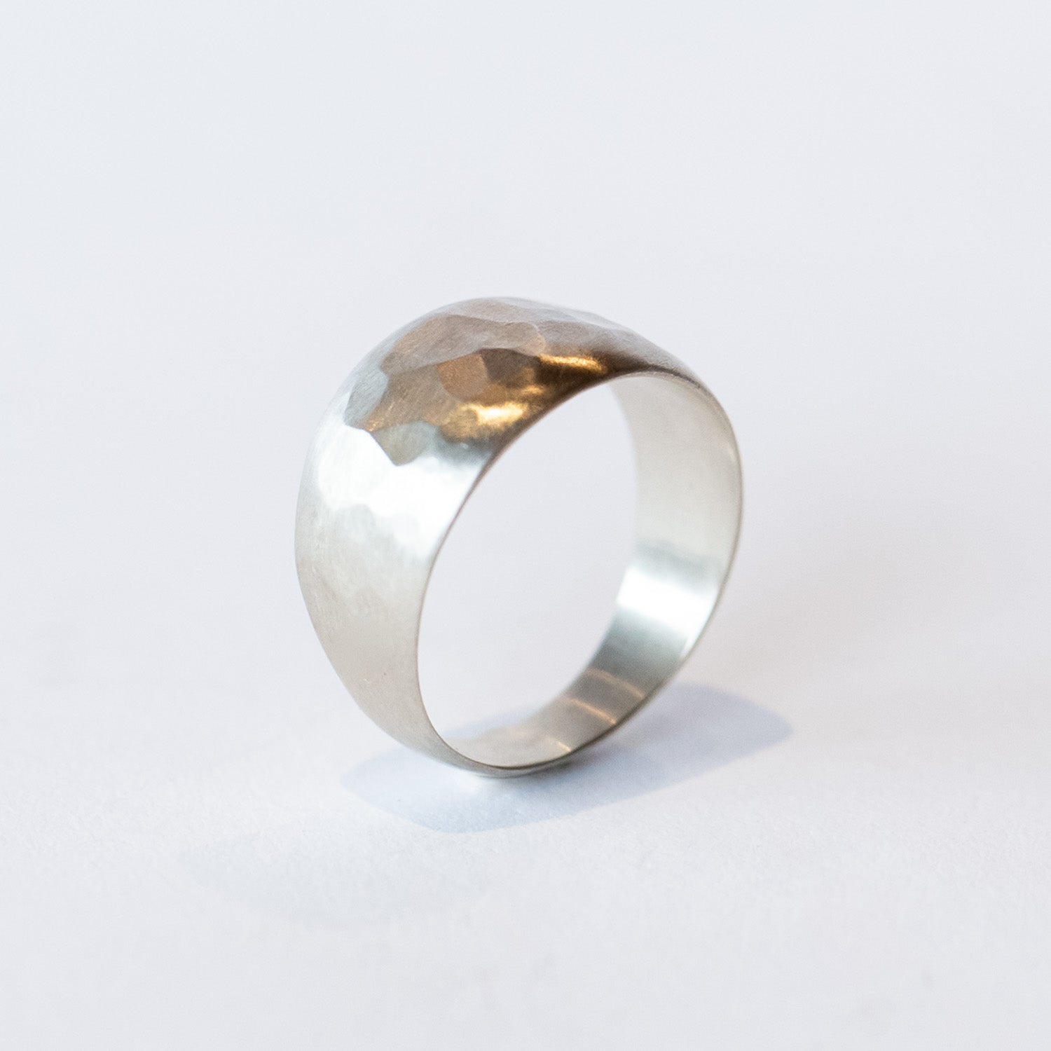 Sarah McGuire | Hammered Half Sleeve Ring