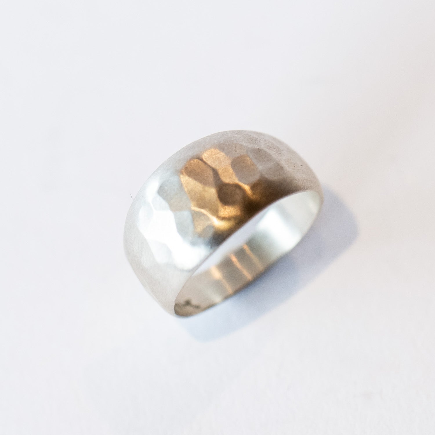 Sarah McGuire | Hammered Half Sleeve Ring