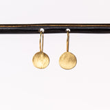 Sarah McGuire | Parchment Disk Fixed Earrings