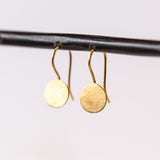 Sarah McGuire | Parchment Disk Fixed Earrings