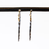 Sarah McGuire | Twisted Bias Hoop Earrings