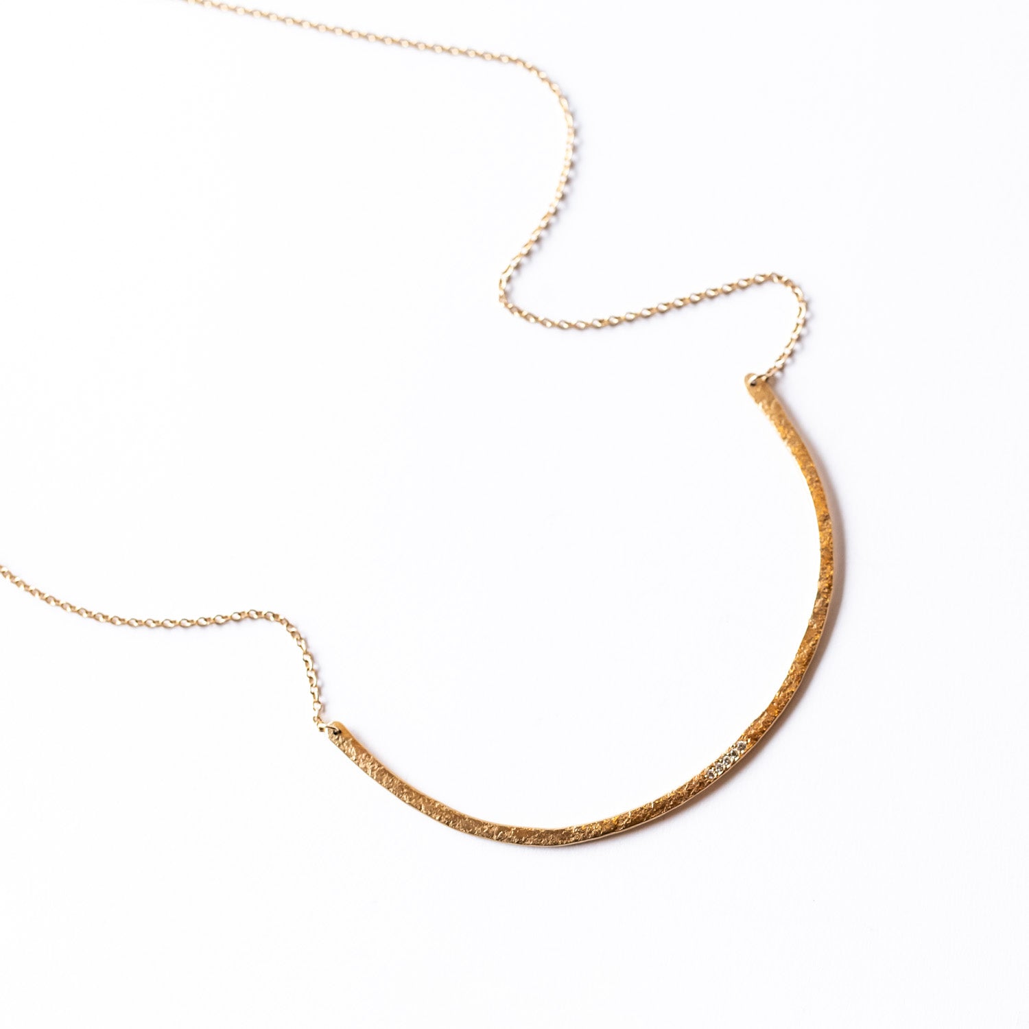 Sarah Swell | Weathered Diamond Collar Necklace