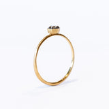 Satomi Kawakita | 3mm Brown Diamond Hexagon Ring