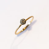 Satomi Kawakita | 3mm Brown Diamond Hexagon Ring