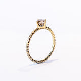 Satomi Kawakita | 5mm Brown Diamond Homespun Ring